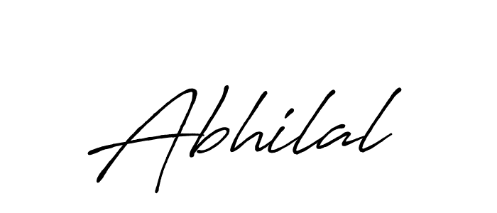 It looks lik you need a new signature style for name Abhilal. Design unique handwritten (Antro_Vectra_Bolder) signature with our free signature maker in just a few clicks. Abhilal signature style 7 images and pictures png