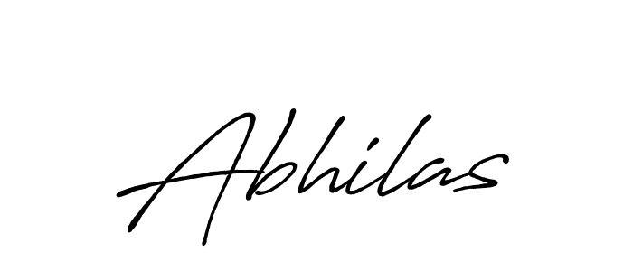 Use a signature maker to create a handwritten signature online. With this signature software, you can design (Antro_Vectra_Bolder) your own signature for name Abhilas. Abhilas signature style 7 images and pictures png