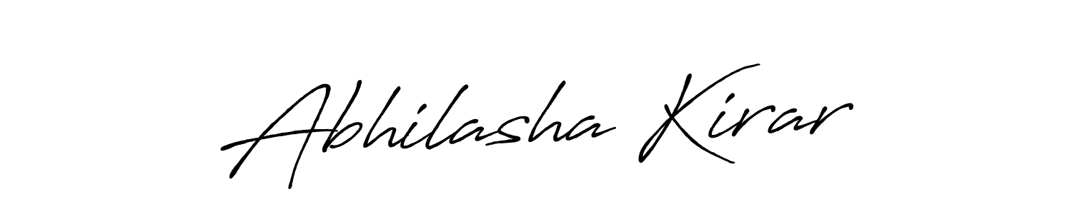 How to make Abhilasha Kirar signature? Antro_Vectra_Bolder is a professional autograph style. Create handwritten signature for Abhilasha Kirar name. Abhilasha Kirar signature style 7 images and pictures png