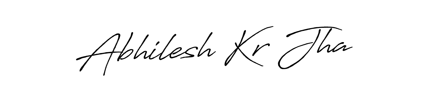 Similarly Antro_Vectra_Bolder is the best handwritten signature design. Signature creator online .You can use it as an online autograph creator for name Abhilesh Kr Jha. Abhilesh Kr Jha signature style 7 images and pictures png