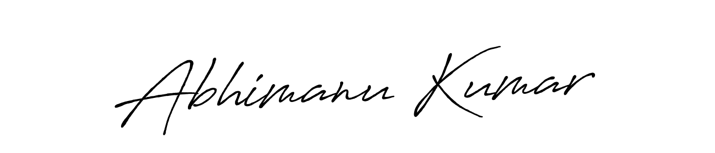 Use a signature maker to create a handwritten signature online. With this signature software, you can design (Antro_Vectra_Bolder) your own signature for name Abhimanu Kumar. Abhimanu Kumar signature style 7 images and pictures png
