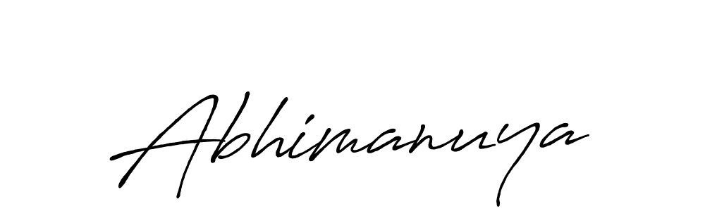 How to Draw Abhimanuya signature style? Antro_Vectra_Bolder is a latest design signature styles for name Abhimanuya. Abhimanuya signature style 7 images and pictures png