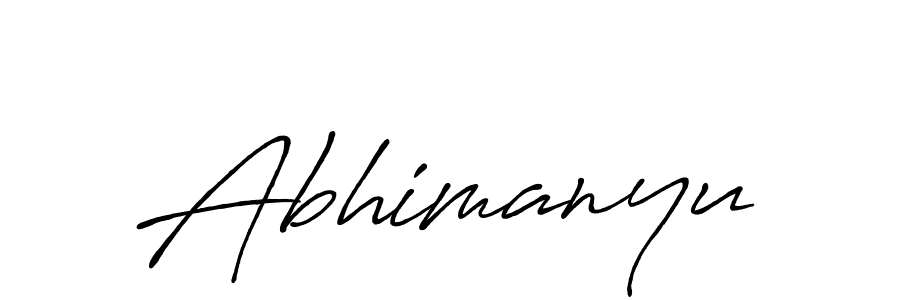 Abhimanyu stylish signature style. Best Handwritten Sign (Antro_Vectra_Bolder) for my name. Handwritten Signature Collection Ideas for my name Abhimanyu. Abhimanyu signature style 7 images and pictures png