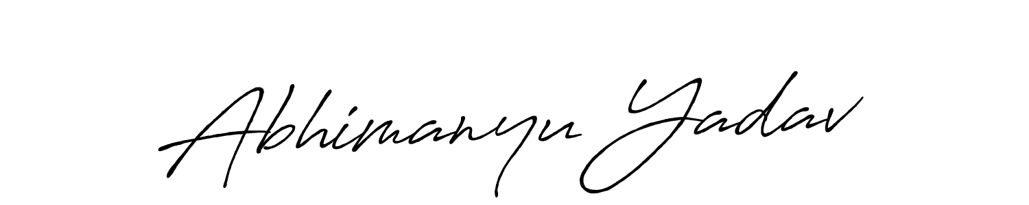 Make a beautiful signature design for name Abhimanyu Yadav. Use this online signature maker to create a handwritten signature for free. Abhimanyu Yadav signature style 7 images and pictures png