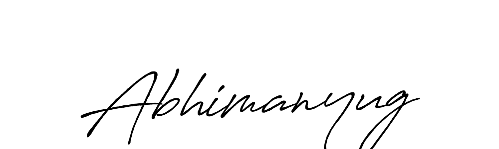 Make a beautiful signature design for name Abhimanyug. Use this online signature maker to create a handwritten signature for free. Abhimanyug signature style 7 images and pictures png