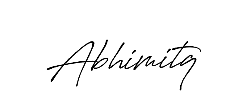 You should practise on your own different ways (Antro_Vectra_Bolder) to write your name (Abhimitq) in signature. don't let someone else do it for you. Abhimitq signature style 7 images and pictures png