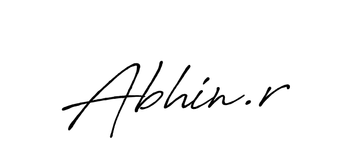 The best way (Antro_Vectra_Bolder) to make a short signature is to pick only two or three words in your name. The name Abhin.r include a total of six letters. For converting this name. Abhin.r signature style 7 images and pictures png