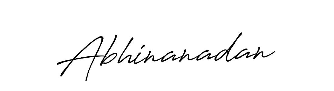 Also we have Abhinanadan name is the best signature style. Create professional handwritten signature collection using Antro_Vectra_Bolder autograph style. Abhinanadan signature style 7 images and pictures png