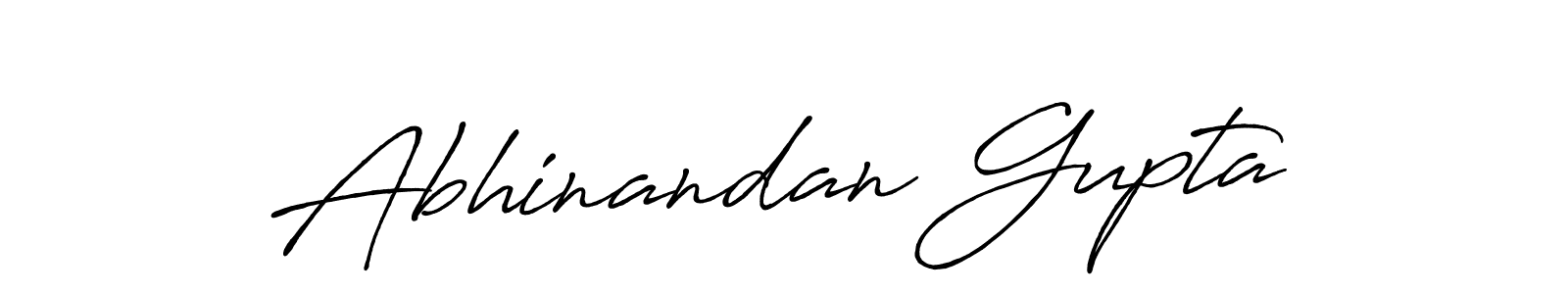 Antro_Vectra_Bolder is a professional signature style that is perfect for those who want to add a touch of class to their signature. It is also a great choice for those who want to make their signature more unique. Get Abhinandan Gupta name to fancy signature for free. Abhinandan Gupta signature style 7 images and pictures png