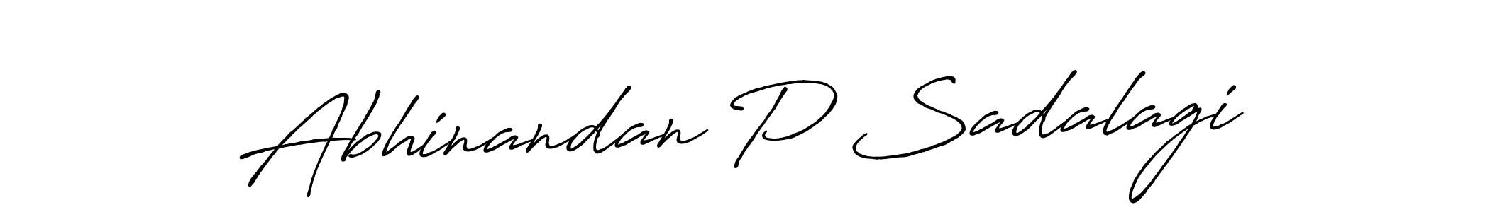 Here are the top 10 professional signature styles for the name Abhinandan P Sadalagi. These are the best autograph styles you can use for your name. Abhinandan P Sadalagi signature style 7 images and pictures png