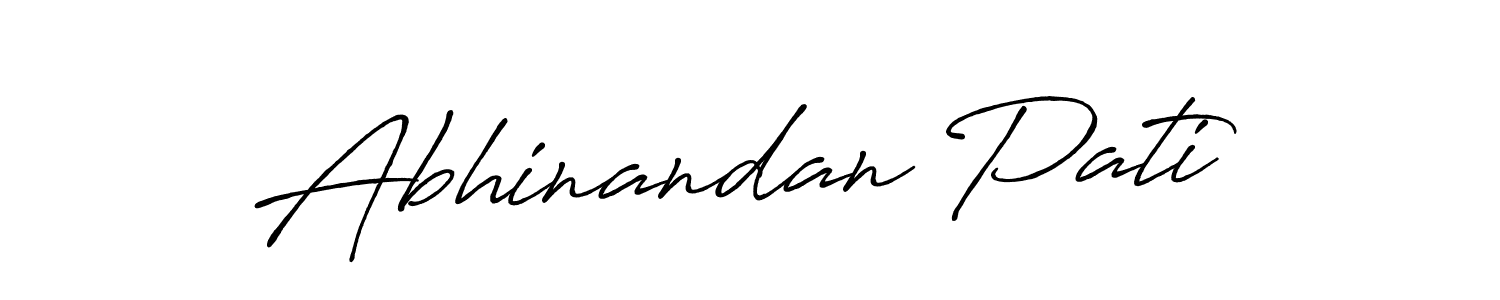 You should practise on your own different ways (Antro_Vectra_Bolder) to write your name (Abhinandan Pati) in signature. don't let someone else do it for you. Abhinandan Pati signature style 7 images and pictures png