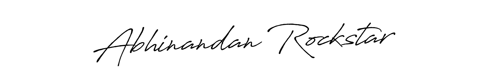 Once you've used our free online signature maker to create your best signature Antro_Vectra_Bolder style, it's time to enjoy all of the benefits that Abhinandan Rockstar name signing documents. Abhinandan Rockstar signature style 7 images and pictures png