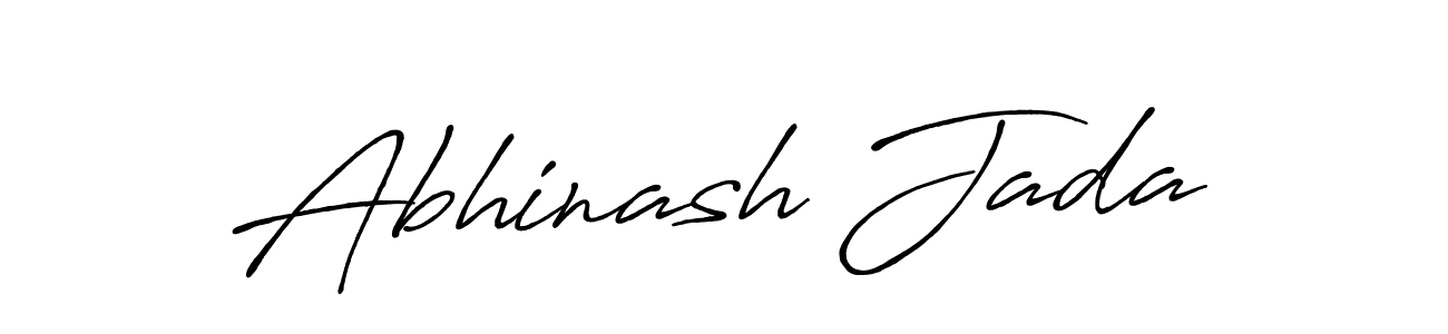 How to make Abhinash Jada signature? Antro_Vectra_Bolder is a professional autograph style. Create handwritten signature for Abhinash Jada name. Abhinash Jada signature style 7 images and pictures png