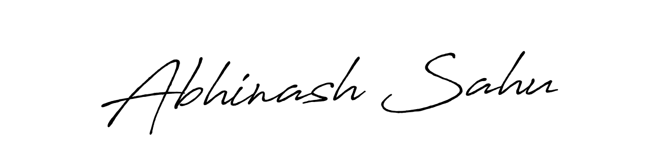 Abhinash Sahu stylish signature style. Best Handwritten Sign (Antro_Vectra_Bolder) for my name. Handwritten Signature Collection Ideas for my name Abhinash Sahu. Abhinash Sahu signature style 7 images and pictures png