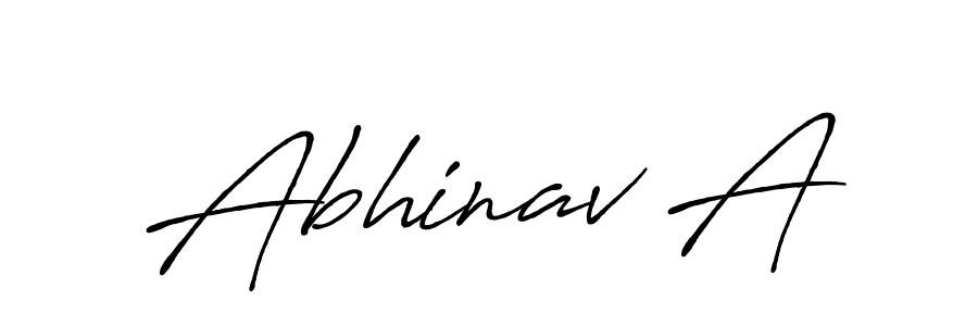 This is the best signature style for the Abhinav A name. Also you like these signature font (Antro_Vectra_Bolder). Mix name signature. Abhinav A signature style 7 images and pictures png