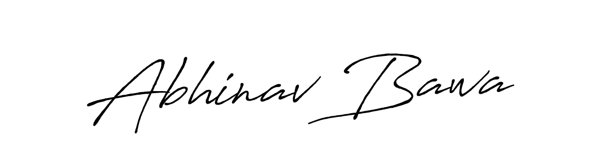 Also we have Abhinav Bawa name is the best signature style. Create professional handwritten signature collection using Antro_Vectra_Bolder autograph style. Abhinav Bawa signature style 7 images and pictures png