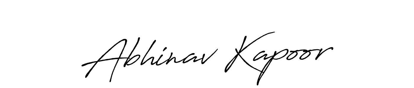 Use a signature maker to create a handwritten signature online. With this signature software, you can design (Antro_Vectra_Bolder) your own signature for name Abhinav Kapoor. Abhinav Kapoor signature style 7 images and pictures png