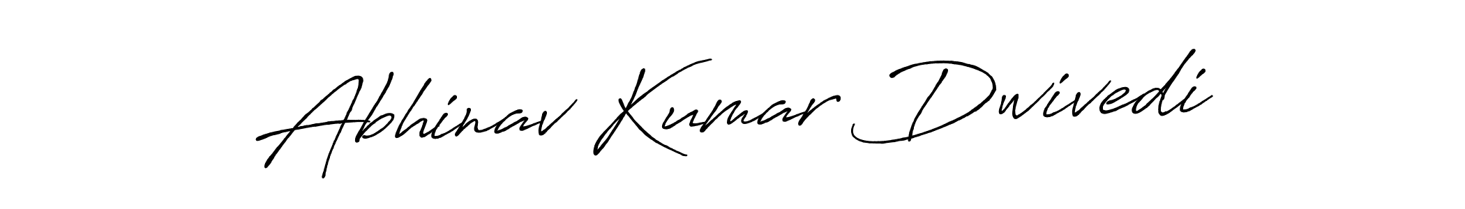 Make a beautiful signature design for name Abhinav Kumar Dwivedi. With this signature (Antro_Vectra_Bolder) style, you can create a handwritten signature for free. Abhinav Kumar Dwivedi signature style 7 images and pictures png