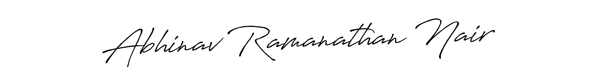 It looks lik you need a new signature style for name Abhinav Ramanathan Nair. Design unique handwritten (Antro_Vectra_Bolder) signature with our free signature maker in just a few clicks. Abhinav Ramanathan Nair signature style 7 images and pictures png