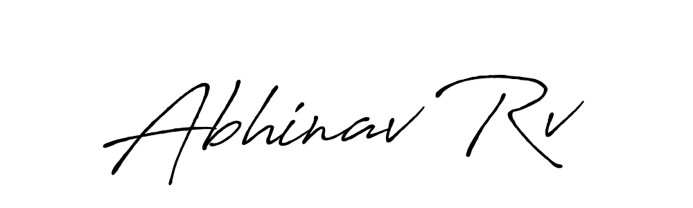 You should practise on your own different ways (Antro_Vectra_Bolder) to write your name (Abhinav Rv) in signature. don't let someone else do it for you. Abhinav Rv signature style 7 images and pictures png