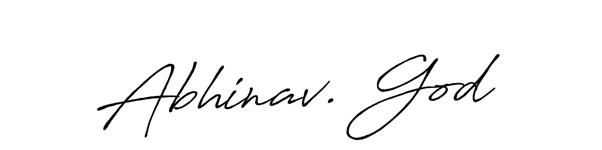 Also we have Abhinav. God name is the best signature style. Create professional handwritten signature collection using Antro_Vectra_Bolder autograph style. Abhinav. God signature style 7 images and pictures png