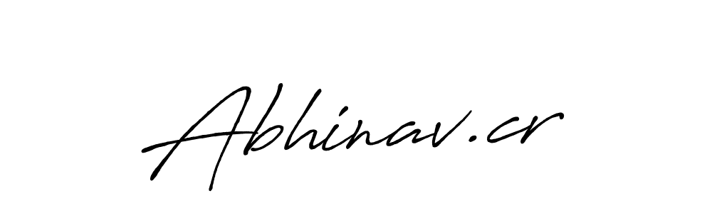 You should practise on your own different ways (Antro_Vectra_Bolder) to write your name (Abhinav.cr) in signature. don't let someone else do it for you. Abhinav.cr signature style 7 images and pictures png