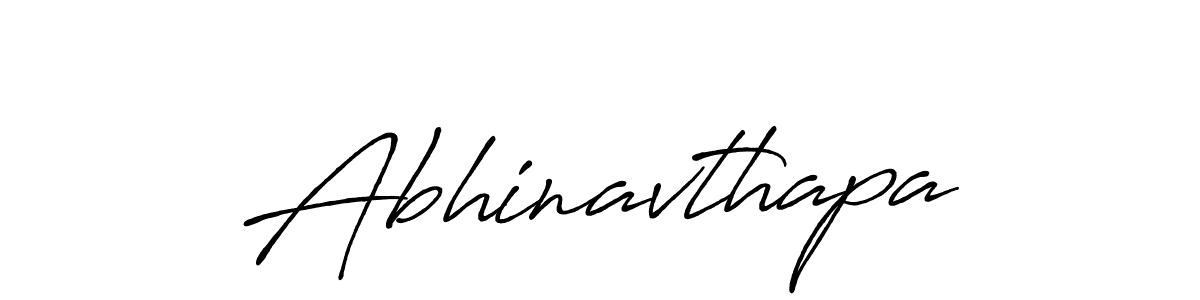 How to make Abhinavthapa signature? Antro_Vectra_Bolder is a professional autograph style. Create handwritten signature for Abhinavthapa name. Abhinavthapa signature style 7 images and pictures png