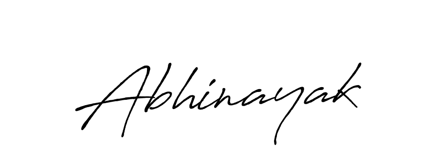 Create a beautiful signature design for name Abhinayak. With this signature (Antro_Vectra_Bolder) fonts, you can make a handwritten signature for free. Abhinayak signature style 7 images and pictures png