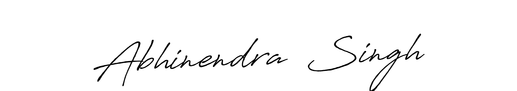Similarly Antro_Vectra_Bolder is the best handwritten signature design. Signature creator online .You can use it as an online autograph creator for name Abhinendra  Singh. Abhinendra  Singh signature style 7 images and pictures png