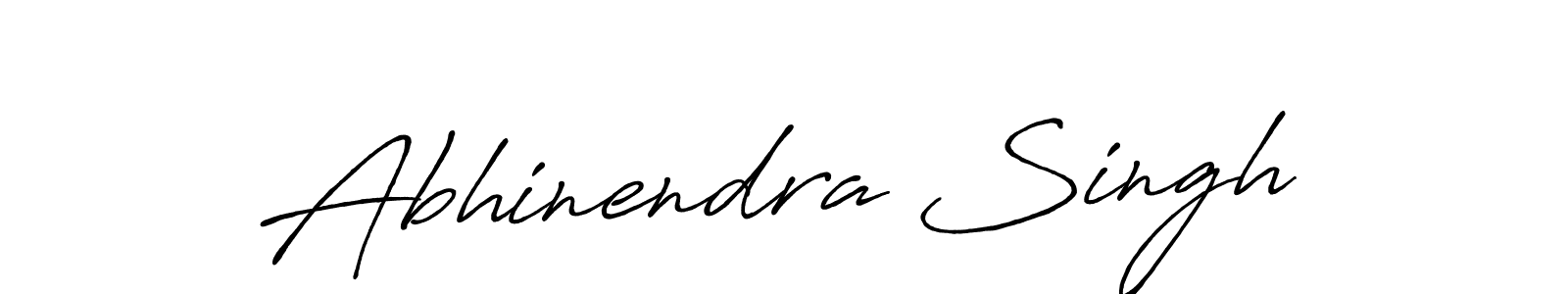 Use a signature maker to create a handwritten signature online. With this signature software, you can design (Antro_Vectra_Bolder) your own signature for name Abhinendra Singh. Abhinendra Singh signature style 7 images and pictures png