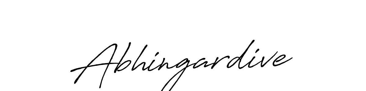 Also we have Abhingardive name is the best signature style. Create professional handwritten signature collection using Antro_Vectra_Bolder autograph style. Abhingardive signature style 7 images and pictures png