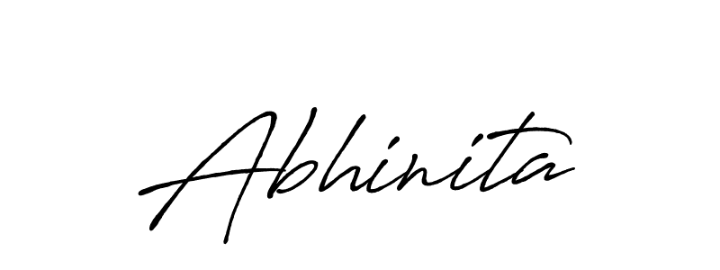 Also we have Abhinita name is the best signature style. Create professional handwritten signature collection using Antro_Vectra_Bolder autograph style. Abhinita signature style 7 images and pictures png