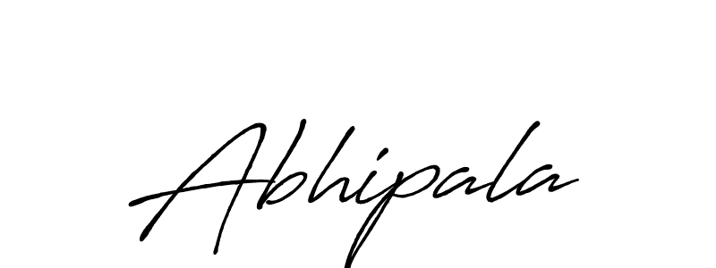 Make a beautiful signature design for name Abhipala. With this signature (Antro_Vectra_Bolder) style, you can create a handwritten signature for free. Abhipala signature style 7 images and pictures png