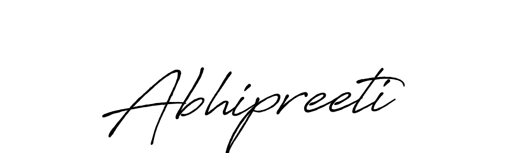 Make a short Abhipreeti signature style. Manage your documents anywhere anytime using Antro_Vectra_Bolder. Create and add eSignatures, submit forms, share and send files easily. Abhipreeti signature style 7 images and pictures png