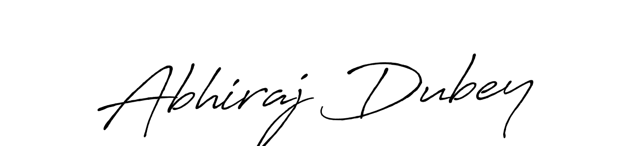 Abhiraj Dubey stylish signature style. Best Handwritten Sign (Antro_Vectra_Bolder) for my name. Handwritten Signature Collection Ideas for my name Abhiraj Dubey. Abhiraj Dubey signature style 7 images and pictures png