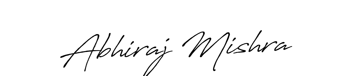 Abhiraj Mishra stylish signature style. Best Handwritten Sign (Antro_Vectra_Bolder) for my name. Handwritten Signature Collection Ideas for my name Abhiraj Mishra. Abhiraj Mishra signature style 7 images and pictures png
