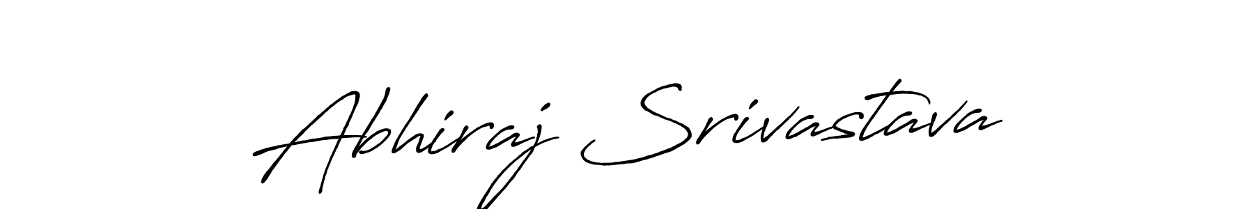 Design your own signature with our free online signature maker. With this signature software, you can create a handwritten (Antro_Vectra_Bolder) signature for name Abhiraj Srivastava. Abhiraj Srivastava signature style 7 images and pictures png