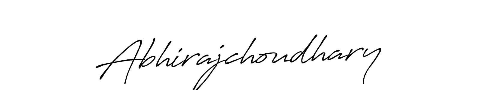 Abhirajchoudhary stylish signature style. Best Handwritten Sign (Antro_Vectra_Bolder) for my name. Handwritten Signature Collection Ideas for my name Abhirajchoudhary. Abhirajchoudhary signature style 7 images and pictures png