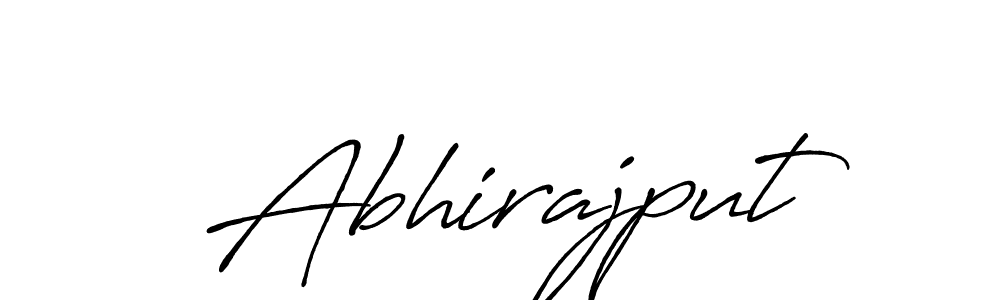 Antro_Vectra_Bolder is a professional signature style that is perfect for those who want to add a touch of class to their signature. It is also a great choice for those who want to make their signature more unique. Get Abhirajput name to fancy signature for free. Abhirajput signature style 7 images and pictures png