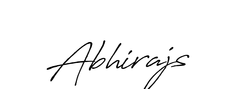 How to make Abhirajs signature? Antro_Vectra_Bolder is a professional autograph style. Create handwritten signature for Abhirajs name. Abhirajs signature style 7 images and pictures png