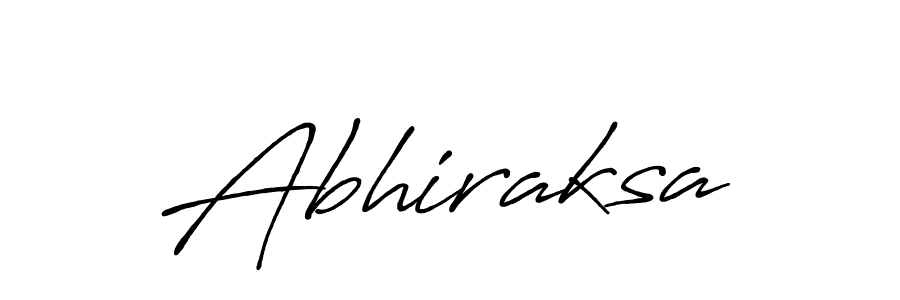 Use a signature maker to create a handwritten signature online. With this signature software, you can design (Antro_Vectra_Bolder) your own signature for name Abhiraksa. Abhiraksa signature style 7 images and pictures png