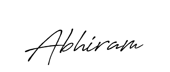 Also we have Abhiram name is the best signature style. Create professional handwritten signature collection using Antro_Vectra_Bolder autograph style. Abhiram signature style 7 images and pictures png