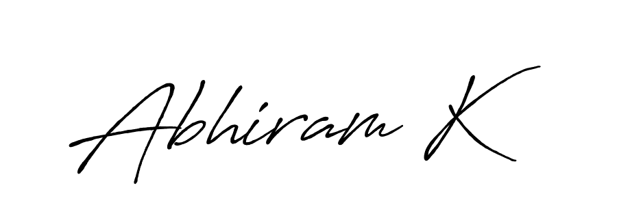 How to Draw Abhiram K signature style? Antro_Vectra_Bolder is a latest design signature styles for name Abhiram K. Abhiram K signature style 7 images and pictures png