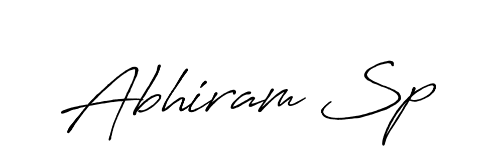 Once you've used our free online signature maker to create your best signature Antro_Vectra_Bolder style, it's time to enjoy all of the benefits that Abhiram Sp name signing documents. Abhiram Sp signature style 7 images and pictures png