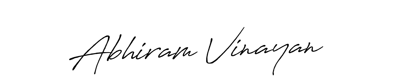 The best way (Antro_Vectra_Bolder) to make a short signature is to pick only two or three words in your name. The name Abhiram Vinayan include a total of six letters. For converting this name. Abhiram Vinayan signature style 7 images and pictures png