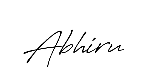 How to Draw Abhiru signature style? Antro_Vectra_Bolder is a latest design signature styles for name Abhiru. Abhiru signature style 7 images and pictures png