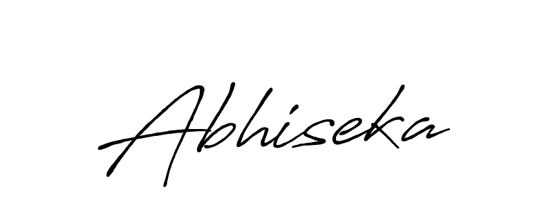 Design your own signature with our free online signature maker. With this signature software, you can create a handwritten (Antro_Vectra_Bolder) signature for name Abhiseka. Abhiseka signature style 7 images and pictures png