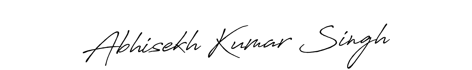 Make a beautiful signature design for name Abhisekh Kumar Singh. Use this online signature maker to create a handwritten signature for free. Abhisekh Kumar Singh signature style 7 images and pictures png