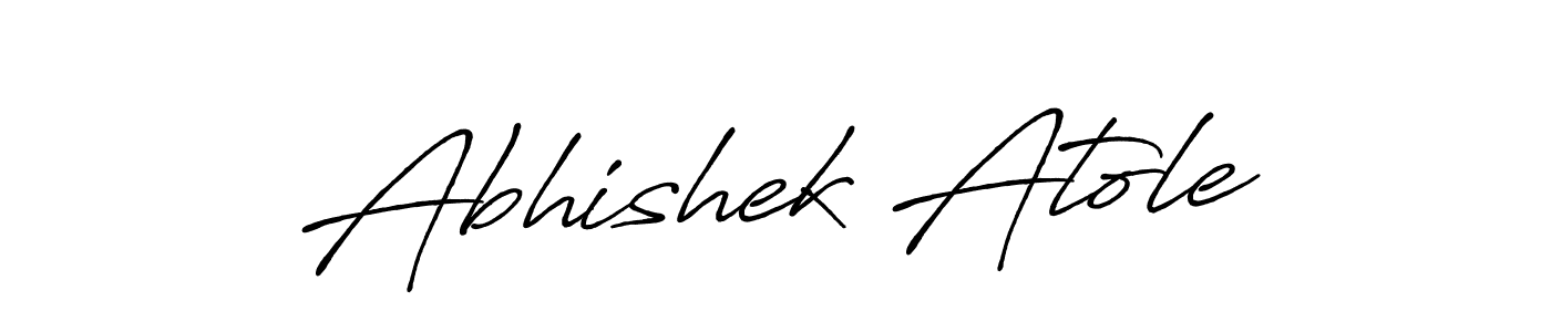 if you are searching for the best signature style for your name Abhishek Atole. so please give up your signature search. here we have designed multiple signature styles  using Antro_Vectra_Bolder. Abhishek Atole signature style 7 images and pictures png