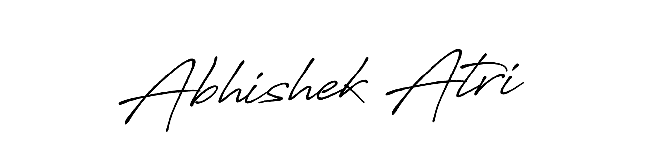 Also we have Abhishek Atri name is the best signature style. Create professional handwritten signature collection using Antro_Vectra_Bolder autograph style. Abhishek Atri signature style 7 images and pictures png